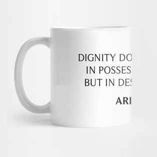 Aristotle's Quote Mug